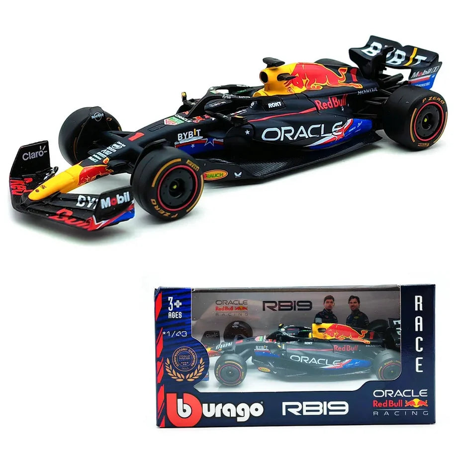 1:43 F1 Red Bull RB20 Alloy Car Formula Racing Diecast Model Toy Collection Gifts Verstappen Miami RB19 Austin US Stati
