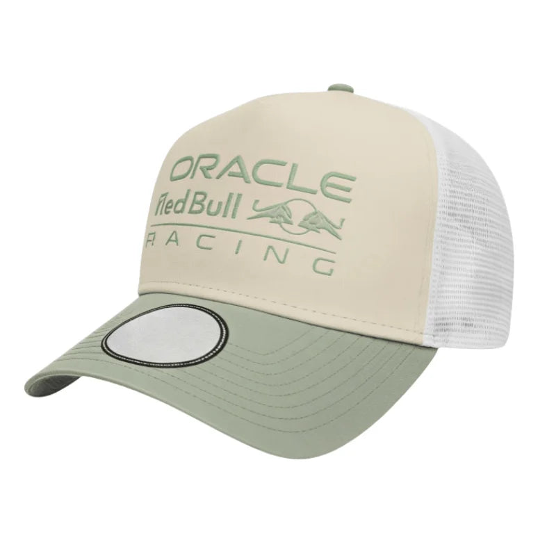 2025  Racing Hat Motorcycle Hat  Baseball Hat Men'S and Women'S Sunshade Breathable Mesh Hat