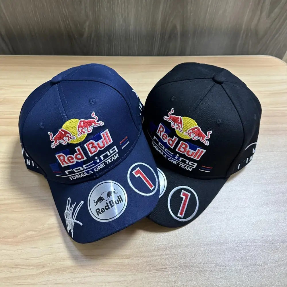 1PC Fashion Luxury  Baseball Hat Embroidered  Racing Hat Suitable for Men and Women Adjustable  Sun Hat