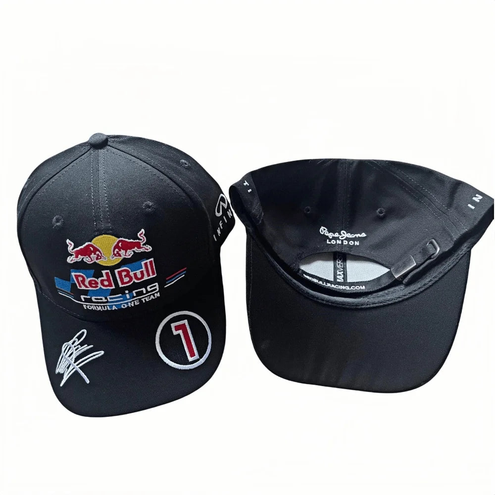 1PC Fashion Luxury  Baseball Hat Embroidered  Racing Hat Suitable for Men and Women Adjustable  Sun Hat
