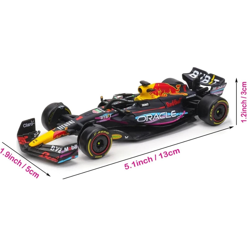 1:43 F1 Red Bull RB20 Alloy Car Formula Racing Diecast Model Toy Collection Gifts Verstappen Miami RB19 Austin US Stati